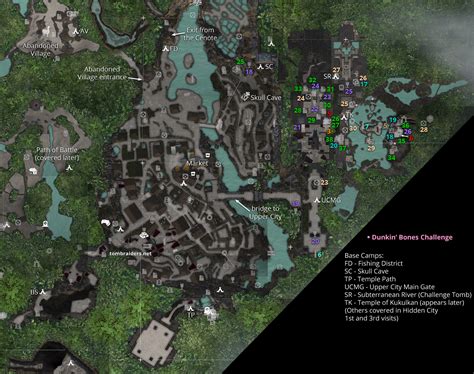 shadow of the tomb raider the hidden city map